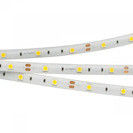 Светодиодная влагозащищенная лента Arlight 7,2W/m 30LED/m 5060SMD холодный белый 5M RTW-SE-B30-10mm 12V White6000 014693(2)
