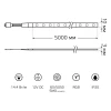 Светодиодная лента Gauss 14,4W/m 60LED/m 5060SMD разноцветный 5M 312000415 Светодиодная лента Gauss 14,4W/m 60LED/m 5060SMD разноцветный 5M 312000415