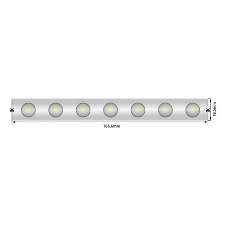 Светодиодная влагозащищенная лента SWG 6,2W/m 42LED/m 5050SMD RGB 5M SWG-242-24-RGB15/60-67 008220