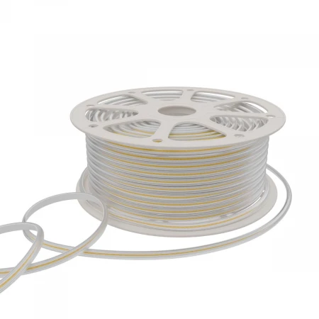 Светодиодная влагозащищенная лента Apeyron 11W/m 288LED/m COB теплый белый 50M 17-54