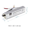 Блок питания Apeyron 12V 25W IP67 2,08A 03-102 Блок питания Apeyron 12V 25W IP67 2,08A 03-102