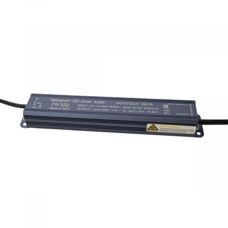 Блок питания Novotech Velta 24V 50W IP67 2,1A 357782