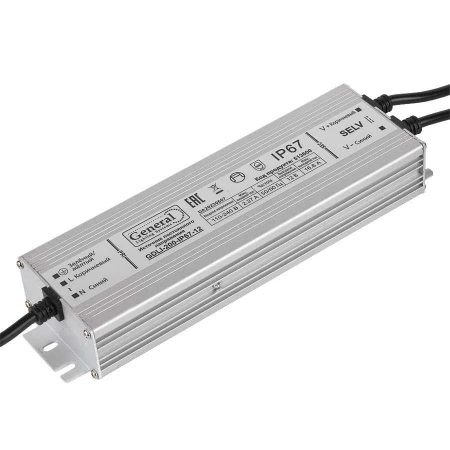 Драйвер светодиодный General GDLI-200-IP67-12