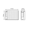 Блок питания Gauss Led Strip PS 12V 60W IP20 8A 202003060 Блок питания Gauss Led Strip PS 12V 60W IP20 8A 202003060