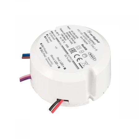 Драйвер Arlight ARJ-KE-40300-PFC-Dali-R 9-40V 12W IP20 0,3A 038299