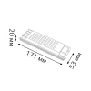 Блок питания Gauss 60W 12V IP20 ультратонкий 202001060 Блок питания Gauss 60W 12V IP20 ультратонкий 202001060
