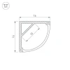 Профиль Arlight ARH-KANT-H16-2000 ANOD 016178 Профиль Arlight ARH-KANT-H16-2000 ANOD 016178