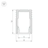 Профиль Arlight SL-Mini-8-H12-2000 Black 037106 Профиль Arlight SL-Mini-8-H12-2000 Black 037106