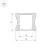Профиль с рассеивателем Arlight ALU-SLIM-H15-2000 ANOD+FROST 018246 Профиль с рассеивателем Arlight ALU-SLIM-H15-2000 ANOD+FROST 018246