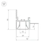 Профиль Arlight FOLED-WALL-2000 023865 Профиль Arlight FOLED-WALL-2000 023865