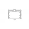 Профиль Arlight SL-LINE-4932-2000 ANOD 019308