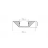 Профиль с рассеивателем Arlight ALU-CORNER-2000 ANOD+FROST 014900 Профиль с рассеивателем Arlight ALU-CORNER-2000 ANOD+FROST 014900
