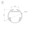 Профиль Arlight ROUND-D18-2000 ANOD 025482 Профиль Arlight ROUND-D18-2000 ANOD 025482