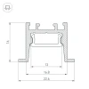 Профиль Arlight SL-Comfort-2316-F-2000 Anod 031768 Профиль Arlight SL-Comfort-2316-F-2000 Anod 031768