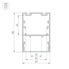 Профиль Arlight ARH-Line-6085-3000 Anod 033818