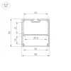 Профиль Arlight SL-LINE-5050-LW-3000 ANOD 043976