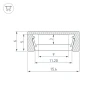 Профиль Arlight MIC-M-2000 Anod 044541 Профиль Arlight MIC-M-2000 Anod 044541