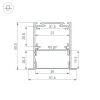 Профиль встраиваемый Arlight SL-Linia52-3L-F-2000 Anod 044682 Профиль встраиваемый Arlight SL-Linia52-3L-F-2000 Anod 044682