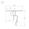 Профиль Arlight Stretch-Shadow-M-Ceil-2000 Black 040703(1) Профиль Arlight Stretch-Shadow-M-Ceil-2000 Black 040703(1)