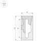 Профиль Arlight WPH-Flex-0612-Side-S8-20M White 041030