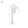 Профиль Arlight Plintus-H54B-2000 White 046141 Профиль Arlight Plintus-H54B-2000 White 046141