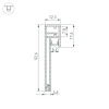 Профиль Arlight Plintus-H54B-2000 Anod 046387
