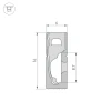 Профиль Arlight WPH-Flex-0616-Side-S9-5M Black 045788