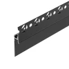 Профиль встраиваемый Arlight Plintus-Fantom-H35-2000 Black 043665