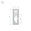 Профиль Arlight WPH-Flex-0616-Side-S9-5M Full Black 045842