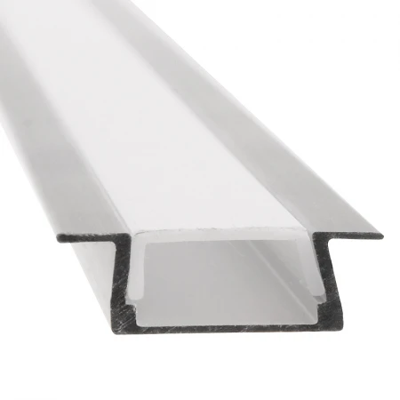 Профиль врезной General GAL-GLS-2000-7-22 (2м профиль+2м рассеиватель+2заглушки+4 скобы с шурупами)