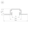 Профиль Arlight Tek-PDS-D-2000 026515 Профиль Arlight Tek-PDS-D-2000 026515