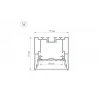 Профиль с рассеивателем Arlight S2-LINE-7977-2500 ANOD+OPAL 021174 Профиль с рассеивателем Arlight S2-LINE-7977-2500 ANOD+OPAL 021174