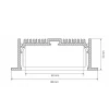 Профиль Arlight SL-LINIA88-F-2000 ANOD 019315 Профиль Arlight SL-LINIA88-F-2000 ANOD 019315