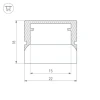 Профиль Arlight WPH-FLOOR22-2000 023290 Профиль Arlight WPH-FLOOR22-2000 023290