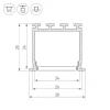 Профиль Arlight PLS-LOCK-H25-FS-2000 ANOD 016446 Профиль Arlight PLS-LOCK-H25-FS-2000 ANOD 016446