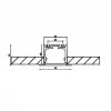 Профиль встраиваемый DesignLed LE.4932 001082 Профиль встраиваемый DesignLed LE.4932 001082