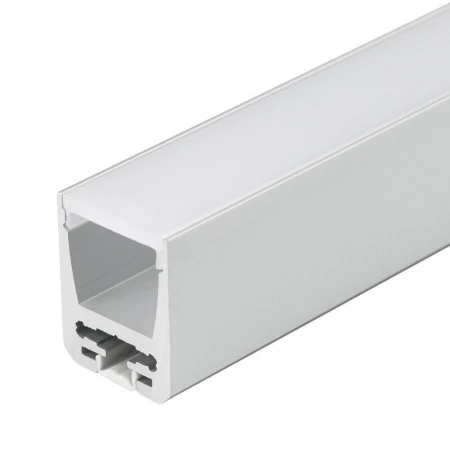 Профиль с рассеивателем Arlight ALU-SWISS-20-2000 ANOD+FROST 024197