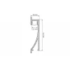 Профиль с рассеивателем Arlight ALU-WALL-US-2000 ANOD+FROST 014909 Профиль с рассеивателем Arlight ALU-WALL-US-2000 ANOD+FROST 014909