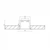 Профиль встраиваемый DesignLed LE.4932-W-R 010357 Профиль встраиваемый DesignLed LE.4932-W-R 010357