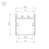 Профиль Arlight SL-LINE-3638-LW-3000 ANOD 043973