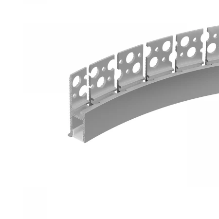 Профиль встраиваемый Arlight Wall-Fantom-Bent-W10-Side-2000 Anod 043694