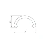 Рассеиватель Arlight ARH-Round-D8-2000 Round Opal 036326