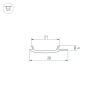 Рассеиватель Arlight Stretch-S-20-Wall-Side-10m 040819