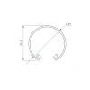 Рассеиватель Arlight Round-D40-2000 044519
