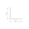 Рассеиватель Arlight Kant-H55 Square-Pm Opal 044587