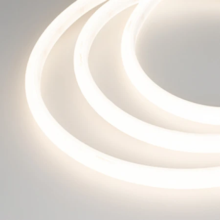 Гибкий неон Arlight 9,6W/m 144LED/m 2835SMD дневной белый 5M Moonlight-Top-A144-16x15mm 24V Day5000 038829