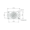 Светодиодный модуль Arlight ARL-Orion-S30-12V White 15x55 deg 026538 Светодиодный модуль Arlight ARL-Orion-S30-12V White 15x55 deg 026538