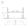 Коннектор L-образный Arlight SL-Linia65-F 030126 Коннектор L-образный Arlight SL-Linia65-F 030126