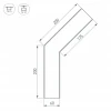 Коннектор угловой Arlight SL-Line-6070-135 030138