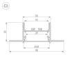 Коннектор L-образный Arlight SL-Linia45-Fantom 030106 Коннектор L-образный Arlight SL-Linia45-Fantom 030106